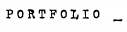 Portfolio
