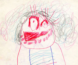 "Donna Mae - 1986" - Colored Pencil on Paper