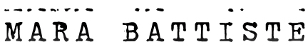 MaraBattiste.com